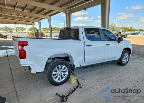 2022 Chevrolet Silverado C1500 Custom from USA, damaged, VIN 1GCPABEK5NZ520585